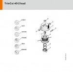 Stihl Mowing head TrimCut 40-2 Spare Parts